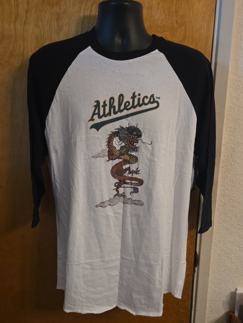 NWT Athletics Tiny Turnip White/Black 2024 Year of the Dragon Size Large